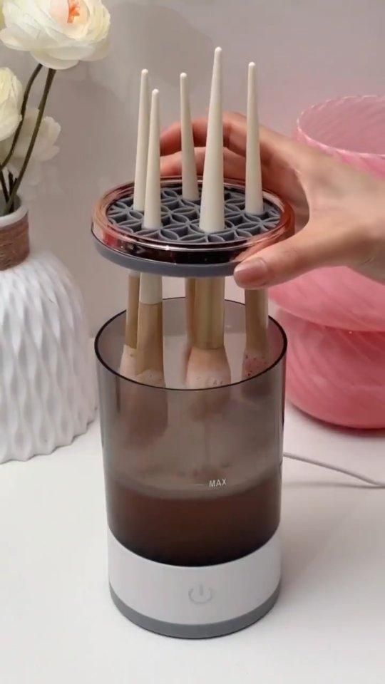 Limpador Elétrico de Pincéis de Maquiagem - HuviShop