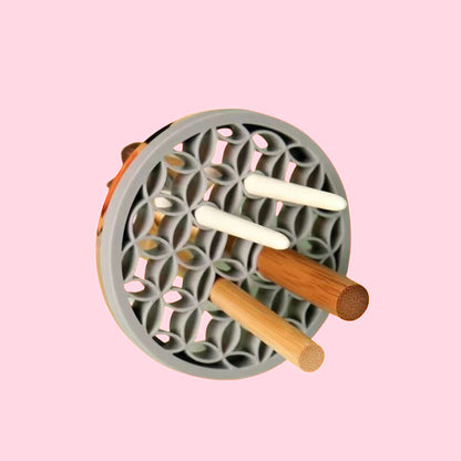 Limpador Elétrico de Pincéis de Maquiagem - HuviShop