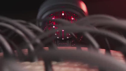 Escova e massageadora de cabeça para relaxamento do couro cabeludo e crescimento capilar, portátil a laser, terapia de luz.